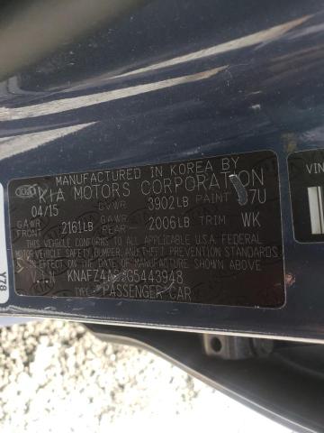 Photo 10 from auction – 2016 KIA FORTE EX with VIN KNAFZ4A80G5443948