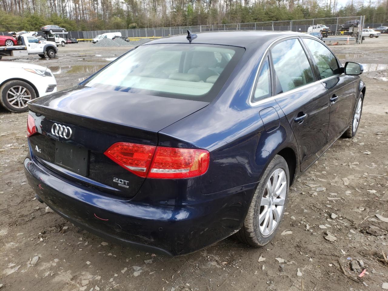 Photo 4 from auction – 2010 AUDI A4 PREMIUM with VIN WAUFFAFL6AN036986