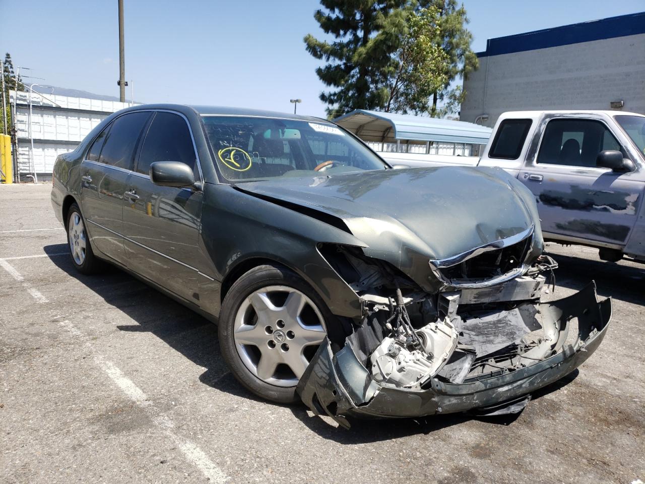LEXUS LS 430 2004 with VIN JTHBN36F440149992 - Photo from auction