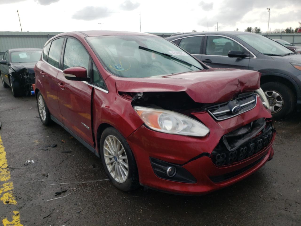 FORD C-MAX SEL 2013 with VIN 1FADP5BU6DL520689 - Photo from auction