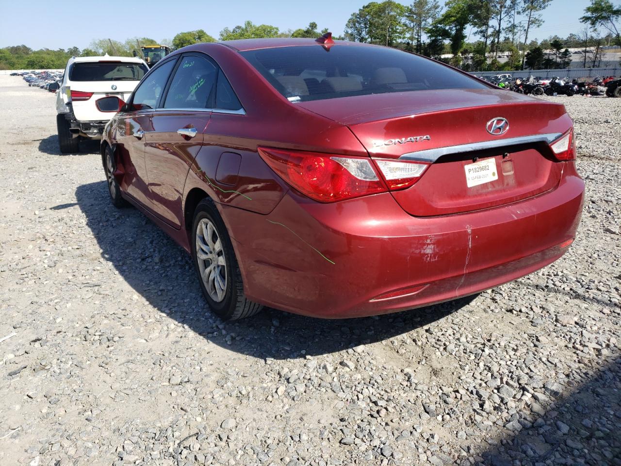 Photo 3 from auction – 2013 HYUNDAI SONATA GLS with VIN 5NPEB4AC4DH537821
