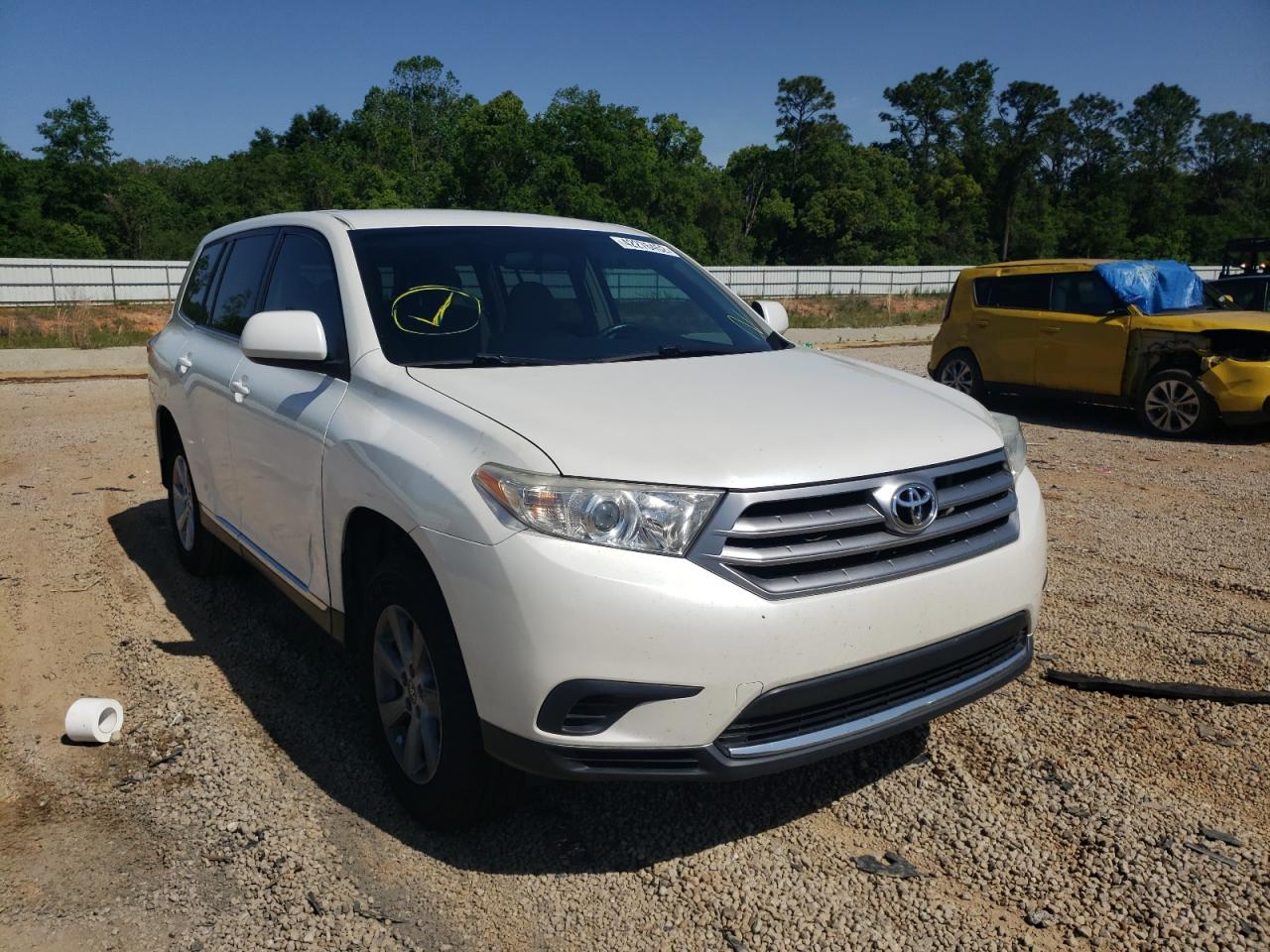 TOYOTA HIGHLANDER 2013 with VIN 5TDZA3EH7DS041703 - Photo from auction