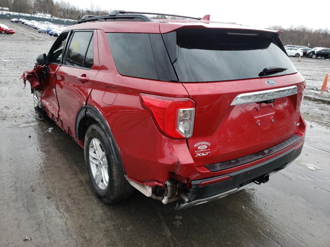 Foto 3 de la subasta – 2020 FORD EXPLORER X con VIN 1FMSK8DH2LGD12202