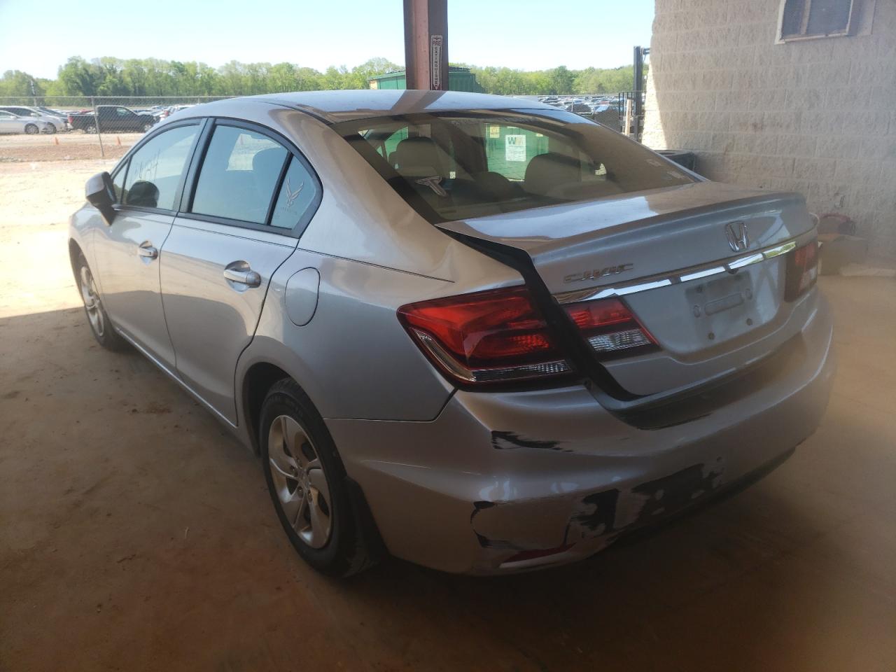 Photo 3 from auction – 2013 HONDA CIVIC LX with VIN 19XFB2F53DE026124