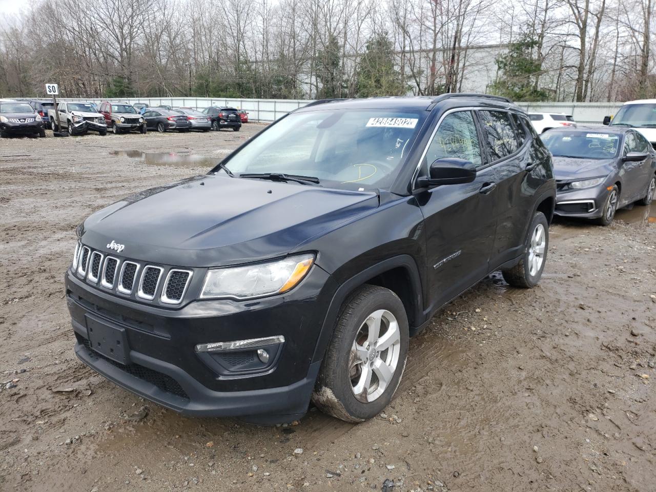 Photo 2 from auction – 2019 JEEP COMPASS LA with VIN 3C4NJDBB3KT599037