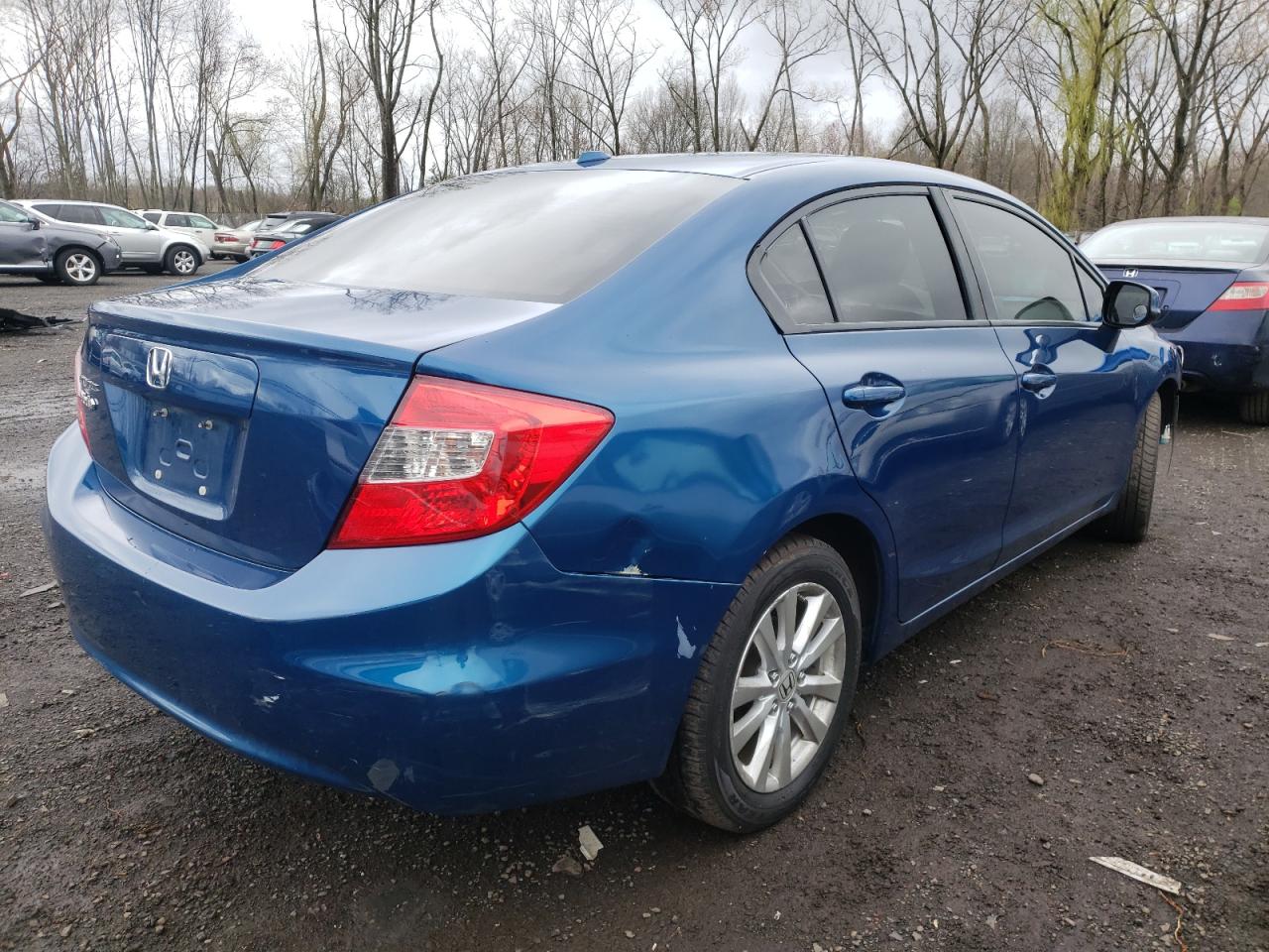 Photo 4 from auction – 2012 HONDA CIVIC EXL with VIN 19XFB2F98CE339915