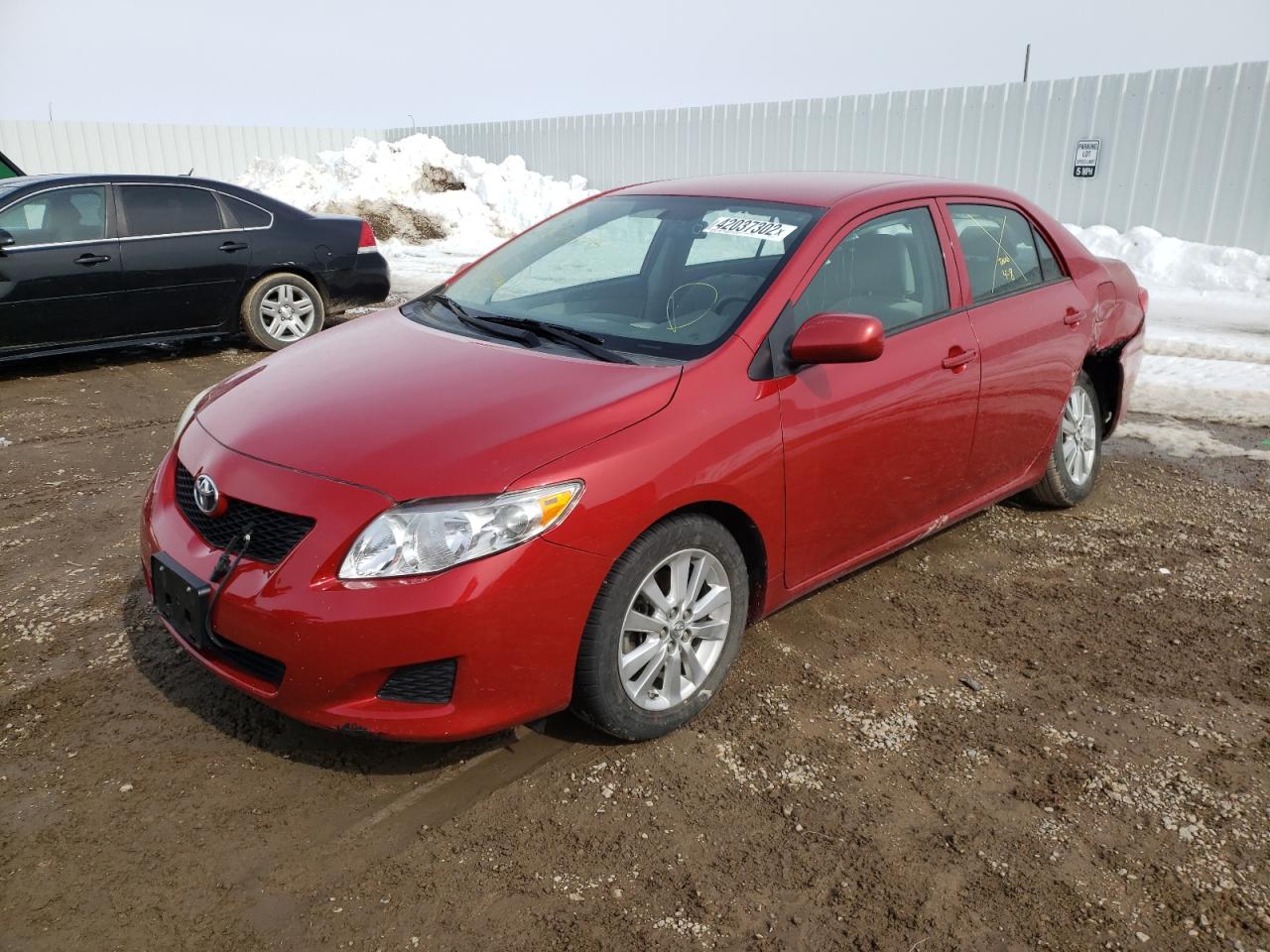 Photo 2 from auction – 2010 TOYOTA CORROLLA with VIN 1NXBU4EE5AZ237713