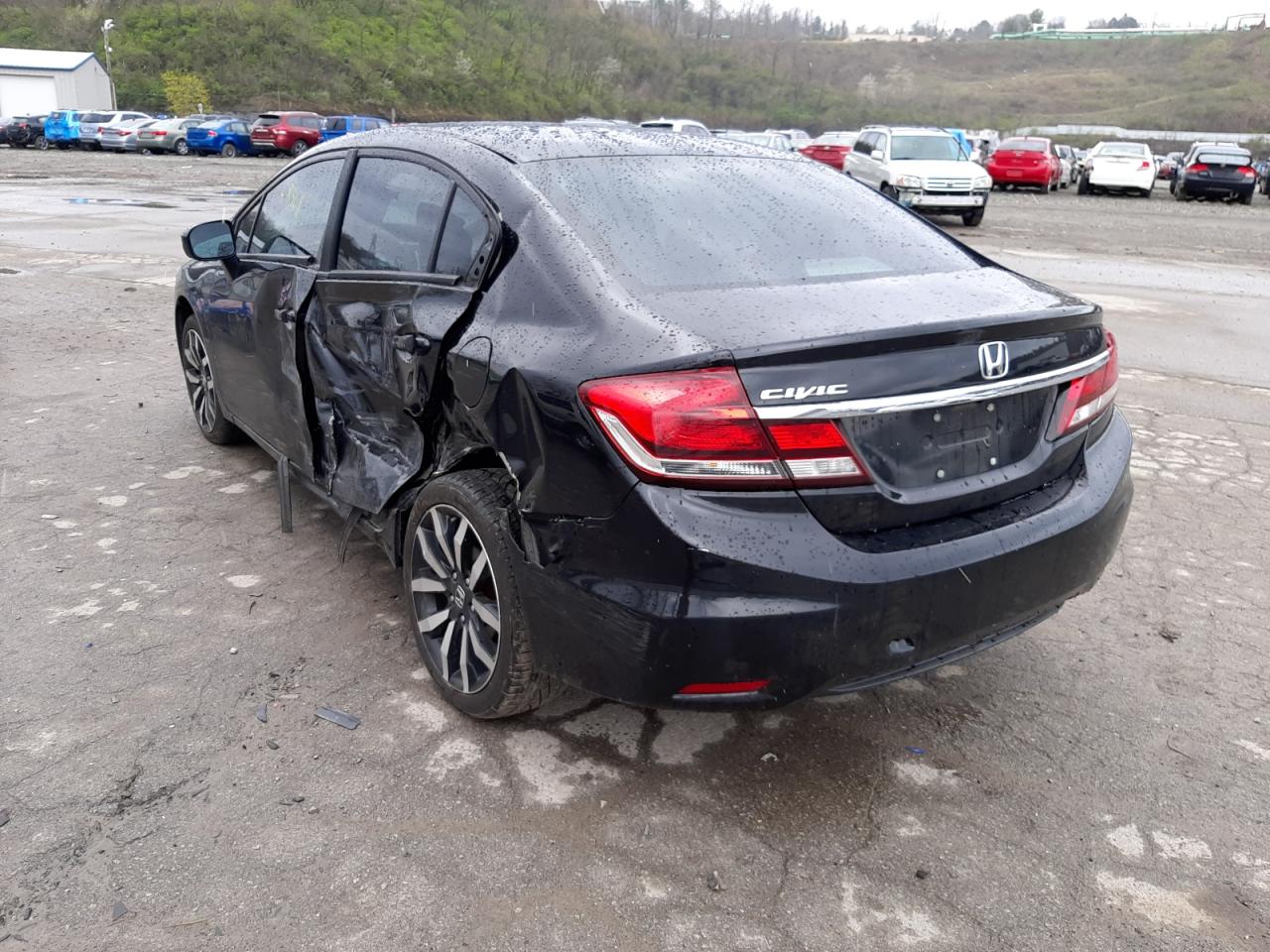 Photo 3 from auction – 2015 HONDA CIVIC EXL with VIN 19XFB2F93FE003903