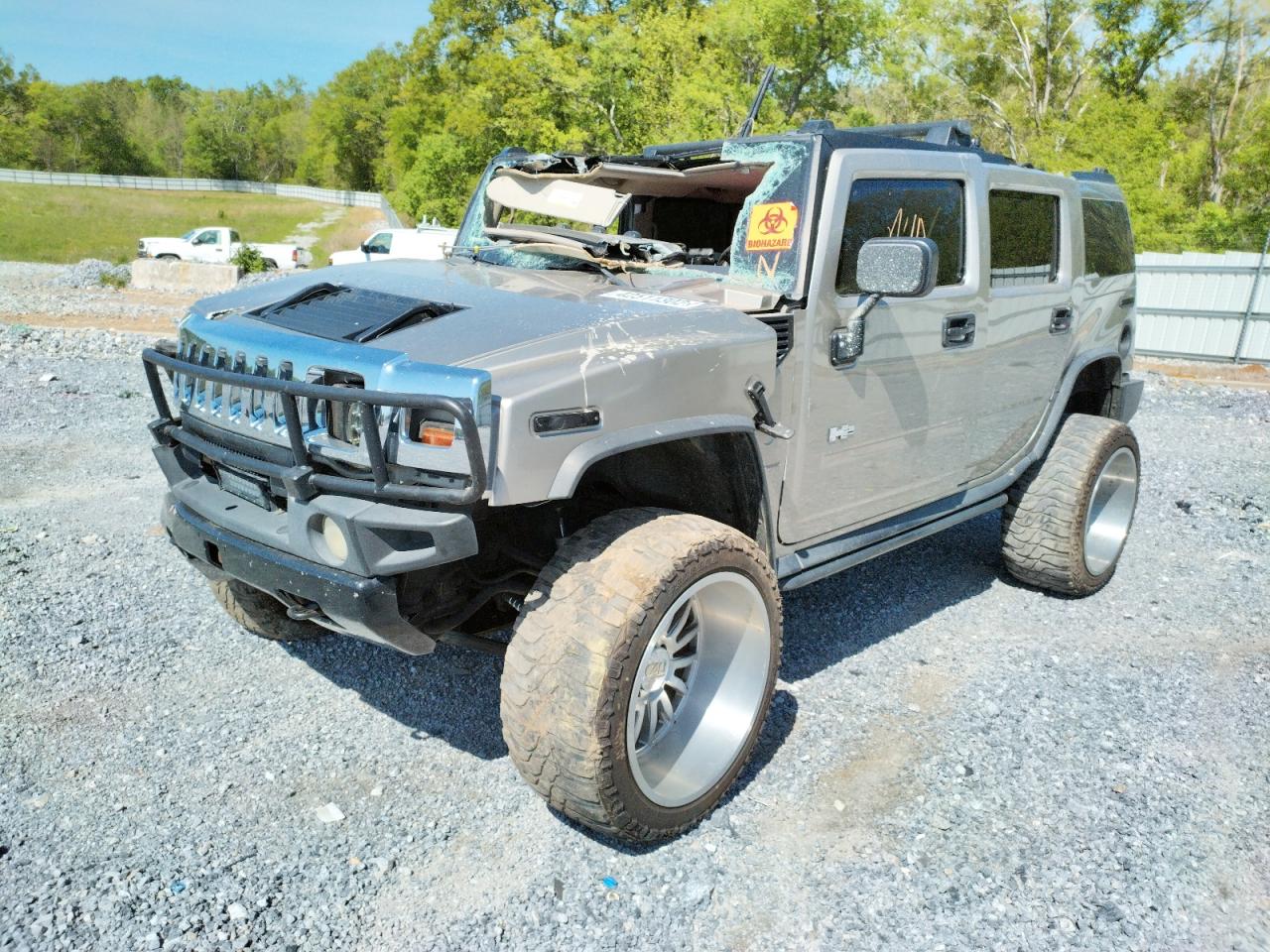 Photo 2 from auction – 2003 HUMMER H2 with VIN 5GRGN23U63H123462