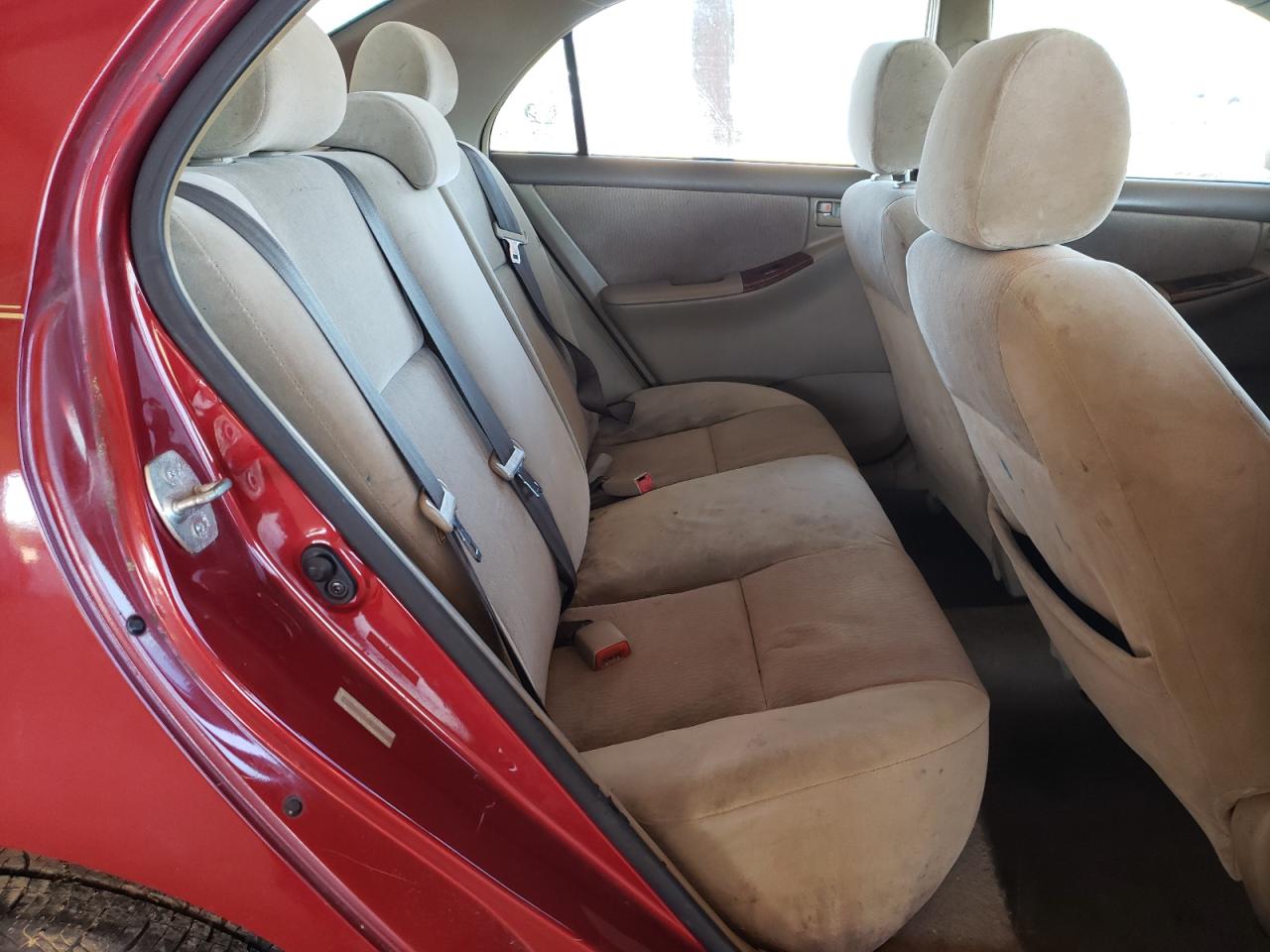 Photo 6 from auction – 2008 TOYOTA COROLLA CE with VIN 1NXBR32E58Z998848