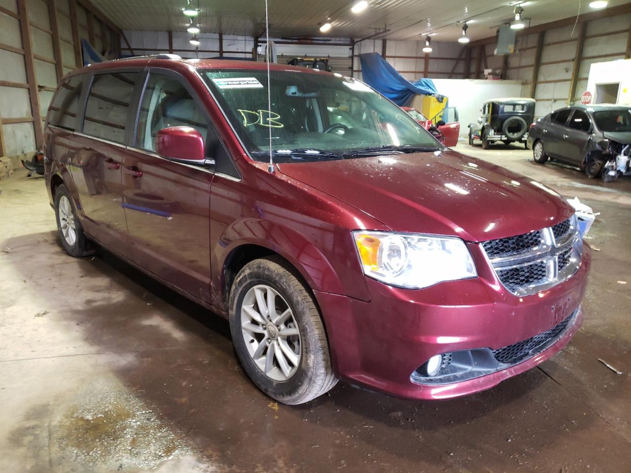 DODGE GRAND CARA 2020 with VIN 2C4RDGCG2LR206671 - Photo from auction