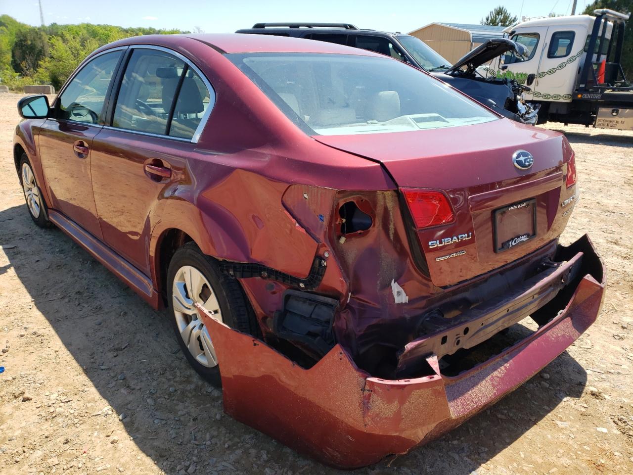 Photo 3 from auction – 2013 SUBARU LEGACY 2.5 with VIN 4S3BMBA64D3026780