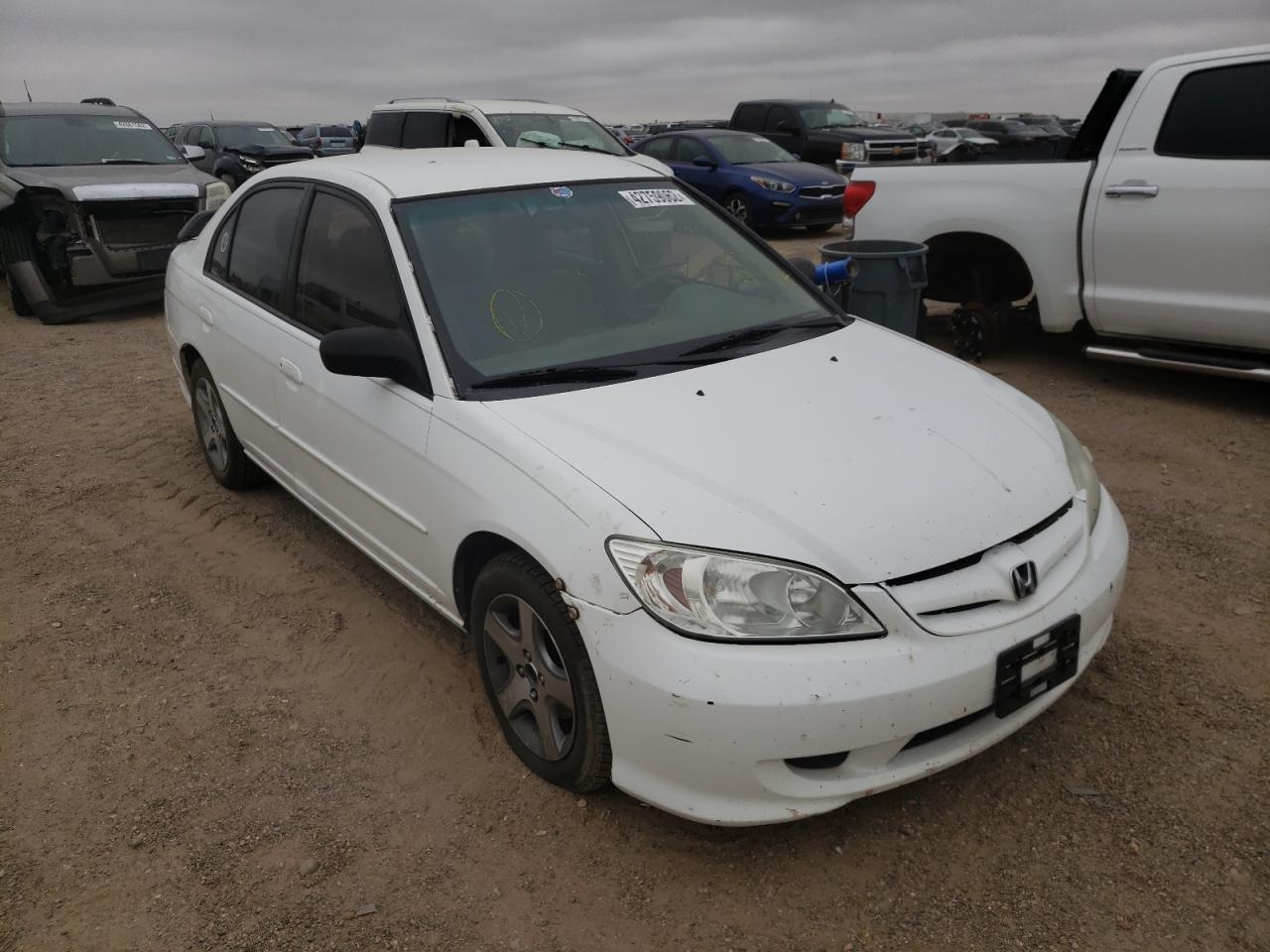 HONDA CIVIC LX 2005 with VIN 2HGES16545H629757 - Photo from auction