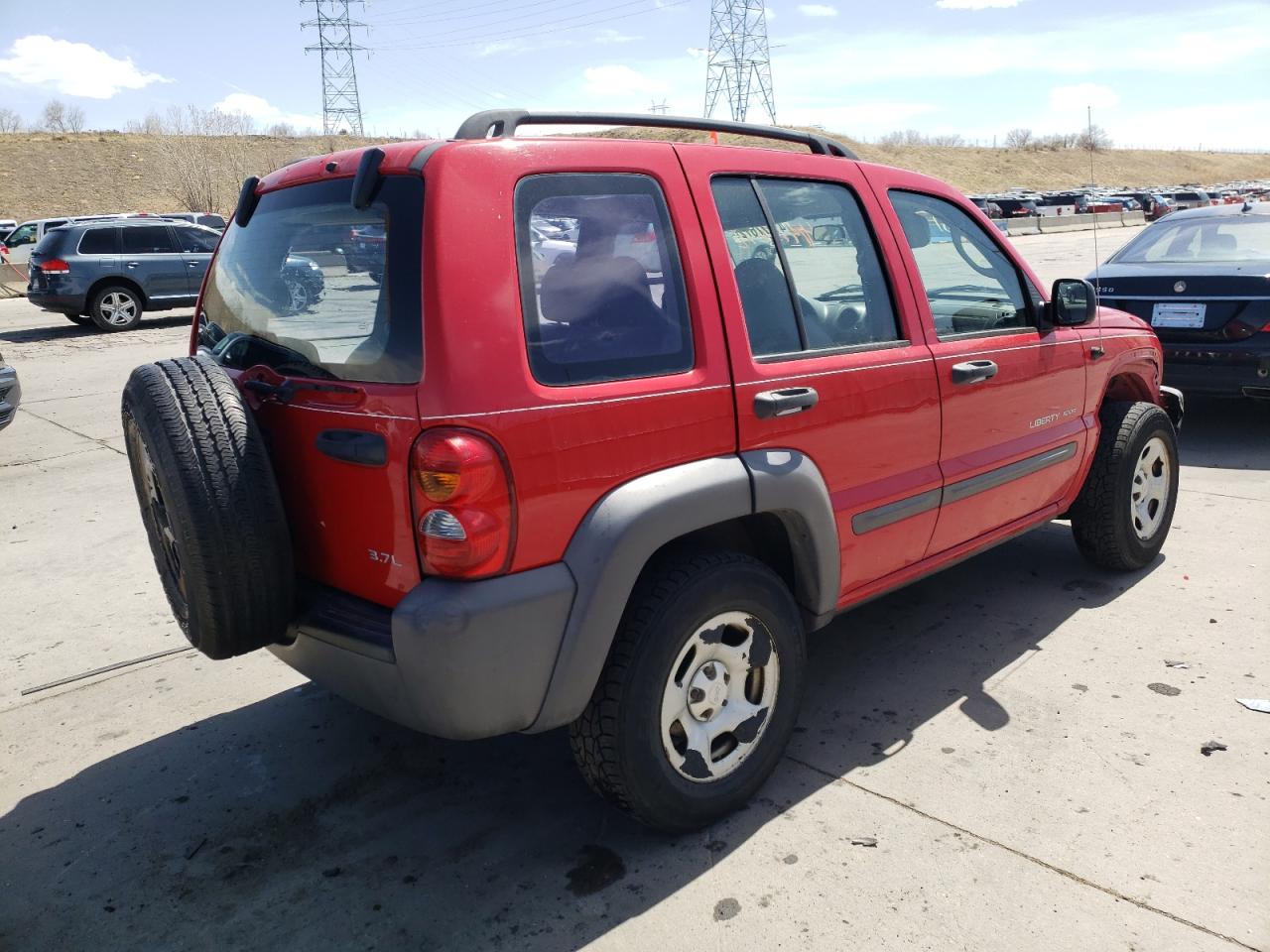 Photo 4 from auction – 2003 JEEP LIBERTY SP with VIN 1J4GL48K63W653074