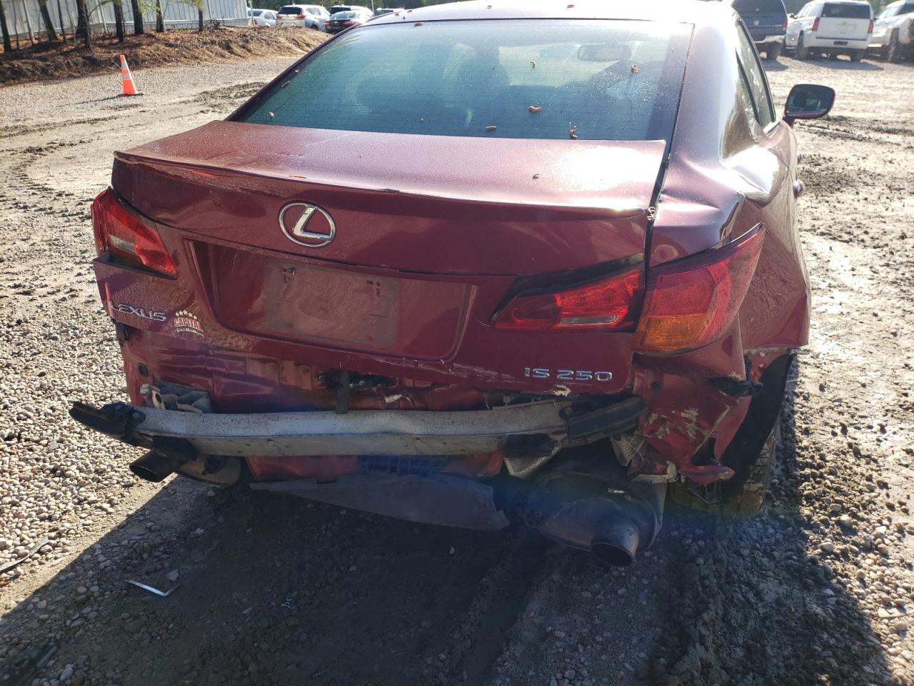 Photo 9 from auction – 2006 LEXUS IS 250 with VIN JTHBK262665011621