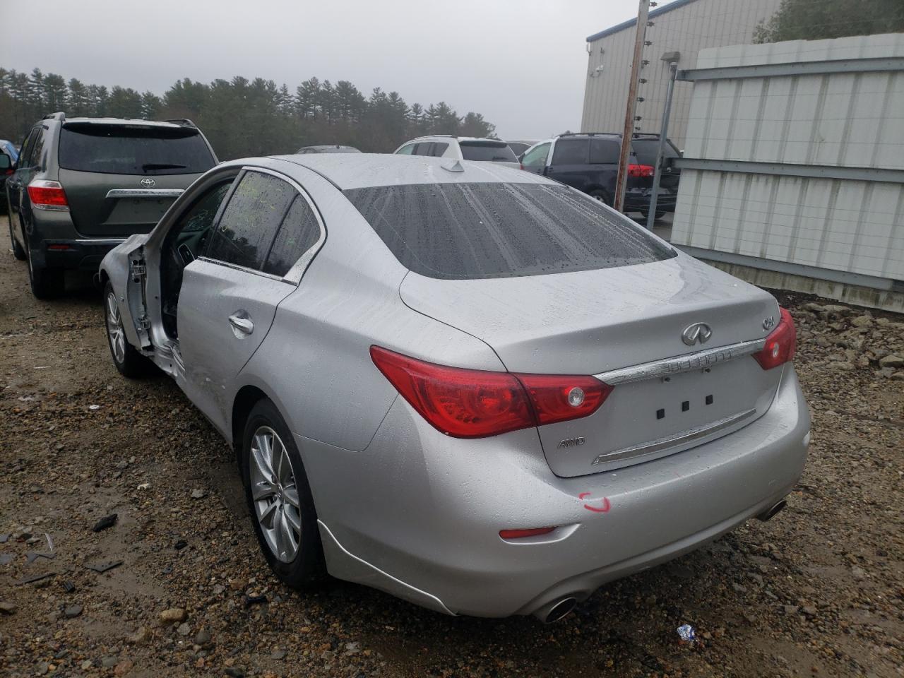Photo 3 from auction – 2015 INFINITI Q50 BASE with VIN JN1BV7AR8FM393654
