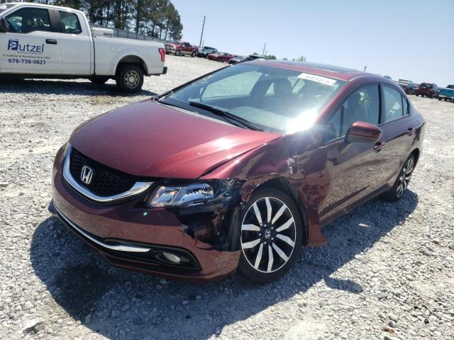 Photo 2 from auction – 2014 HONDA CIVIC EXL with VIN 2HGFB2F95EH555343