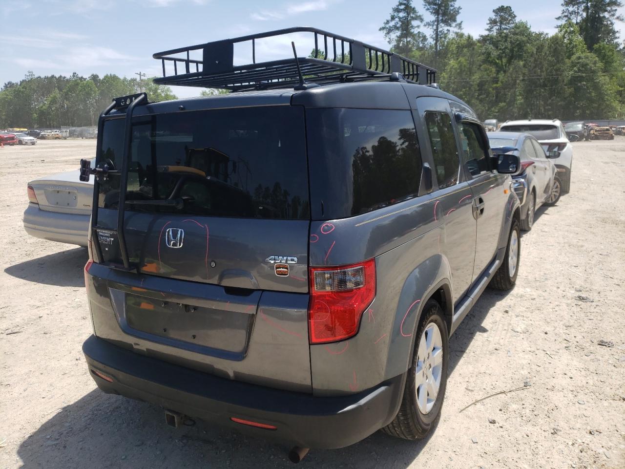 Photo 4 from auction – 2011 HONDA ELEMENT EX with VIN 5J6YH2H7XBL006716