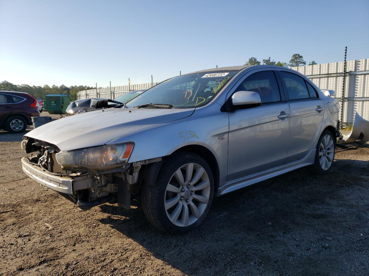 Photo 2 from auction – 2008 MITSUBISHI LANCER GTS with VIN JA3AU86U08U009883