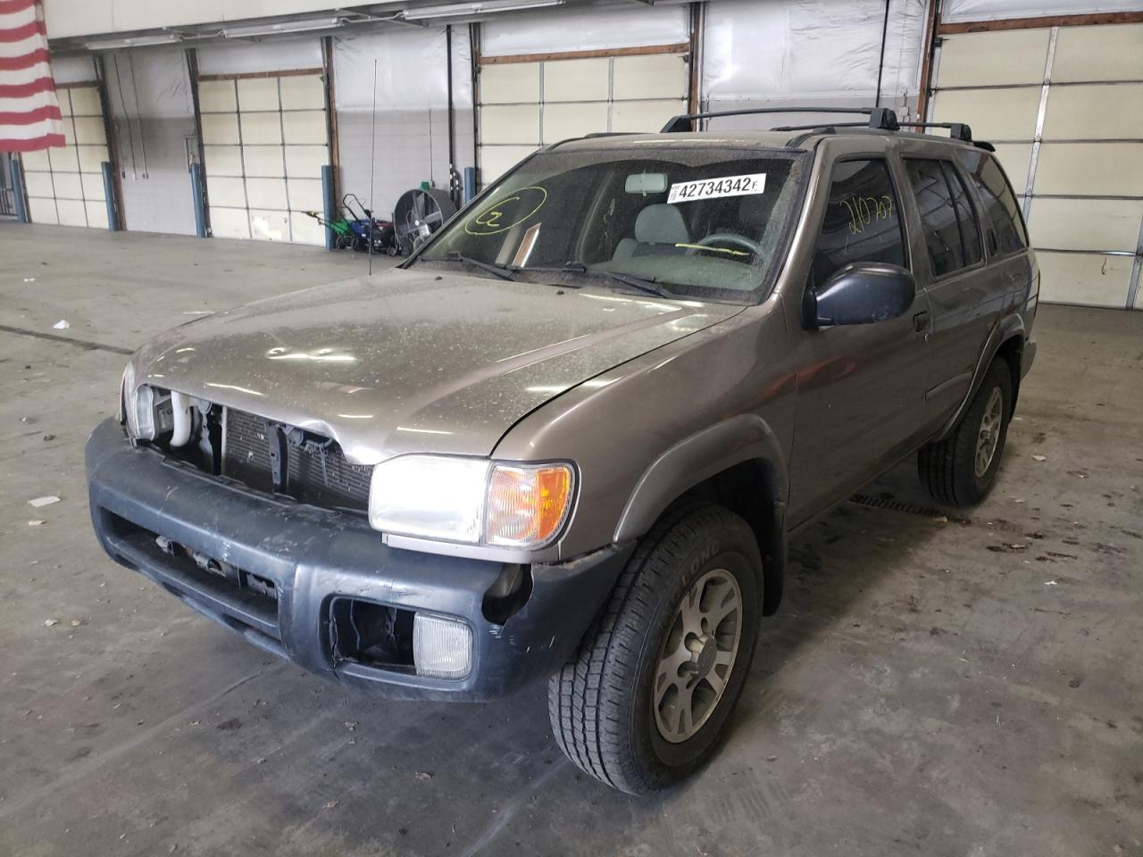 Photo 2 from auction – 2001 NISSAN PATHFINDER with VIN JN8DR09Y61W615493