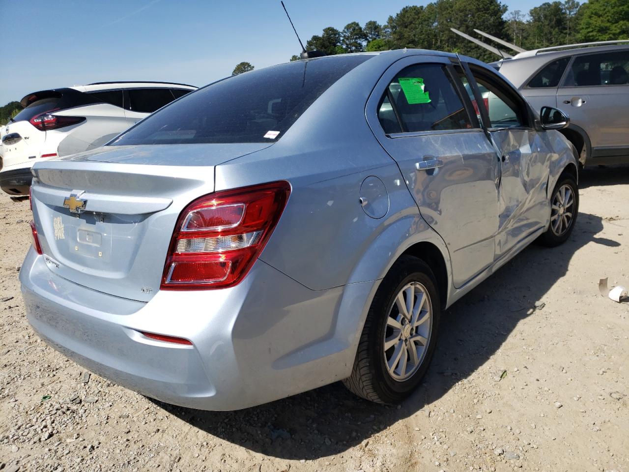 Photo 4 from auction – 2017 CHEVROLET SONIC LT with VIN 1G1JD5SHXH4122712