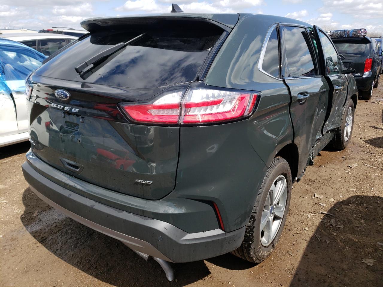 Photo 4 from auction – 2022 FORD EDGE SEL with VIN 2FMPK4J91NBA16304