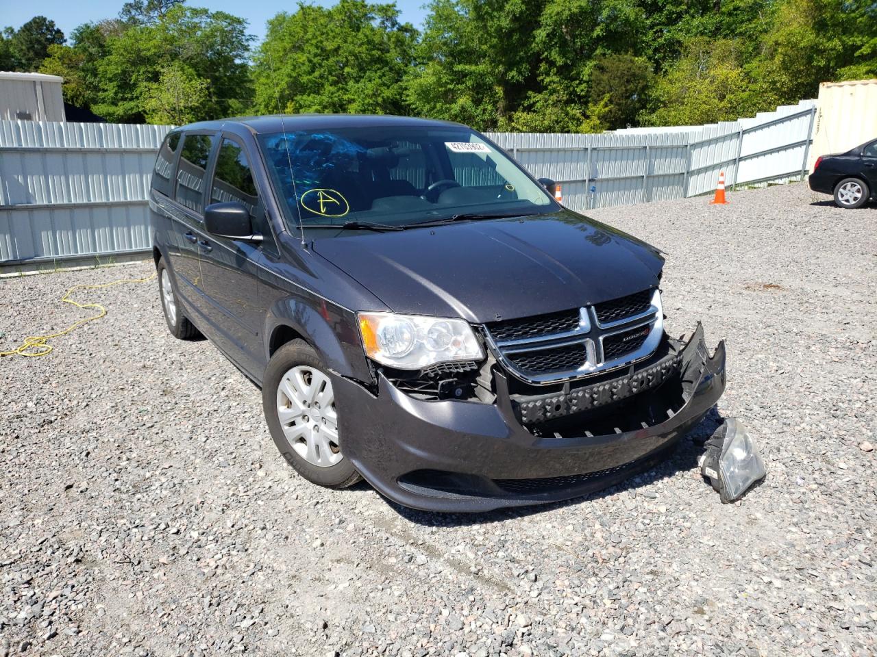 DODGE GRAND CARA 2015 with VIN 2C4RDGBG0FR508501 - Photo from auction