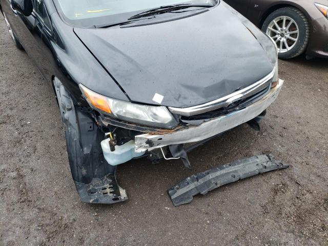 Photo 9 from auction – 2012 HONDA CIVIC LX with VIN 2HGFB2F43CH037989