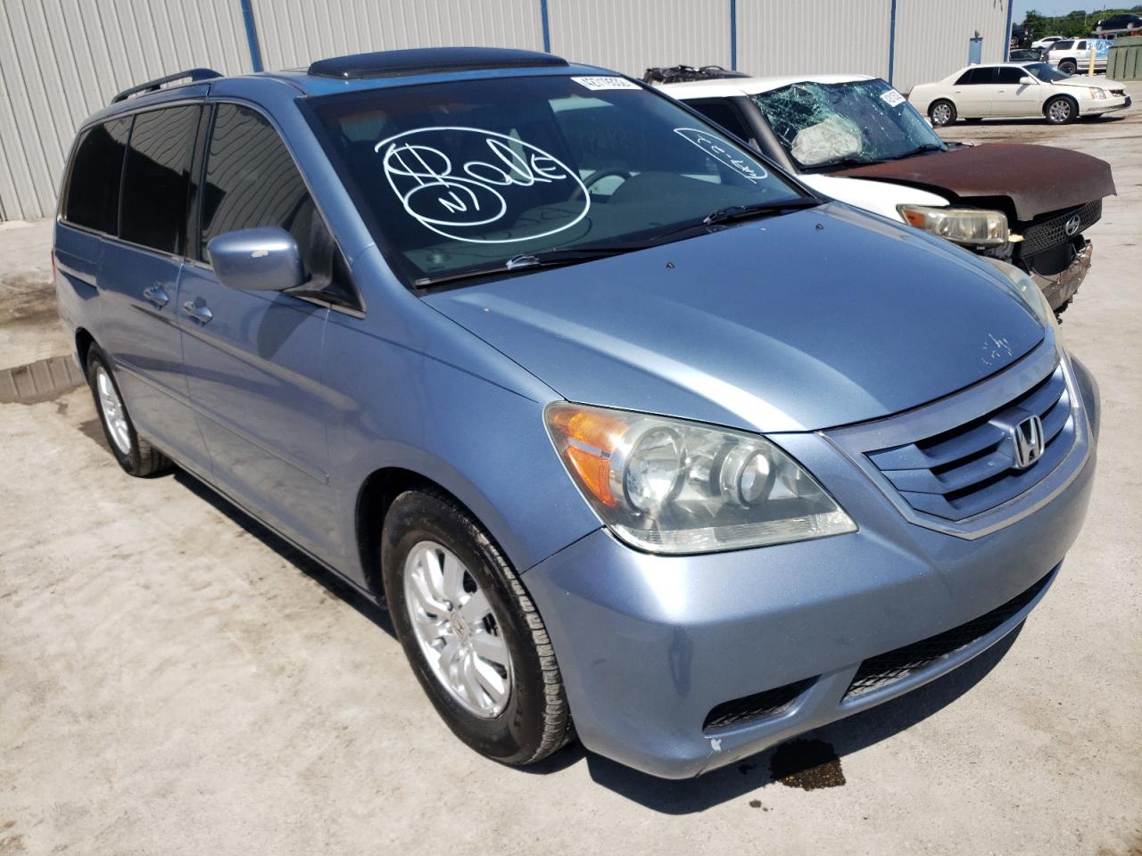 Photo 1 from auction – 2008 HONDA ODYSSEY EX with VIN 5FNRL386X8B026580