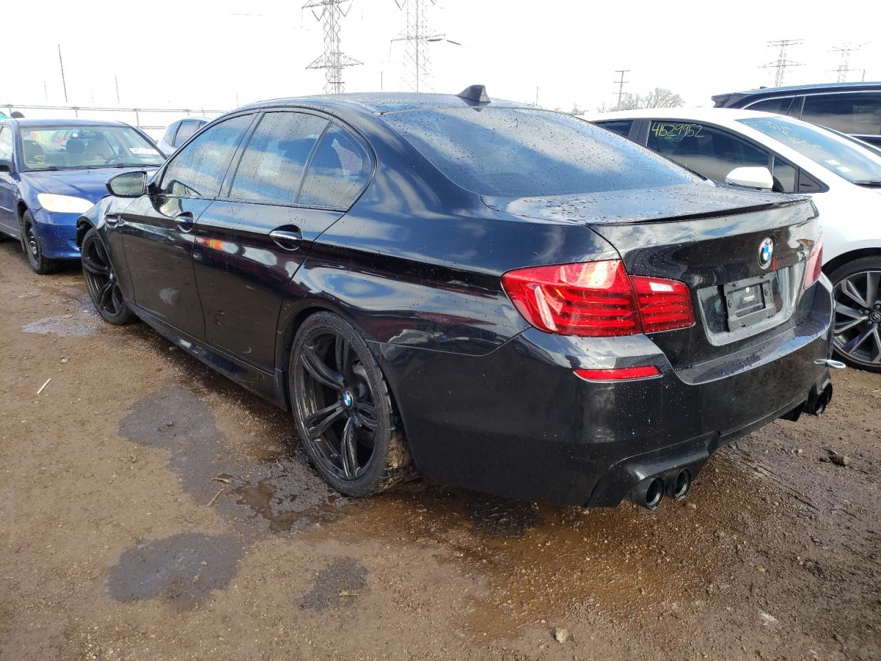 Photo 3 from auction – 2014 BMW M5 with VIN WBSFV9C52ED593344