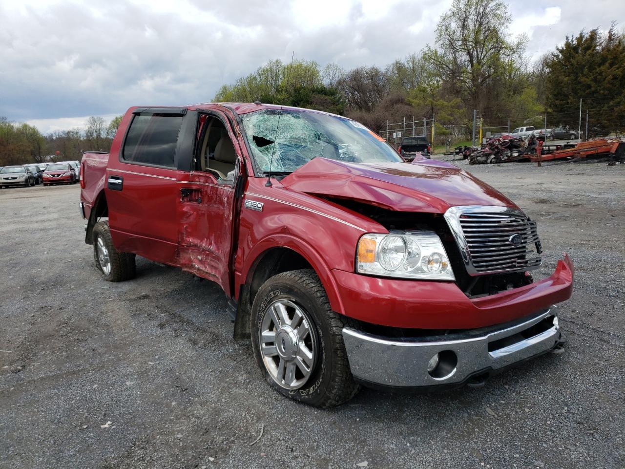 Photo 1 from auction – 2008 FORD F150 SUPER with VIN 1FTPW14V48FB91813