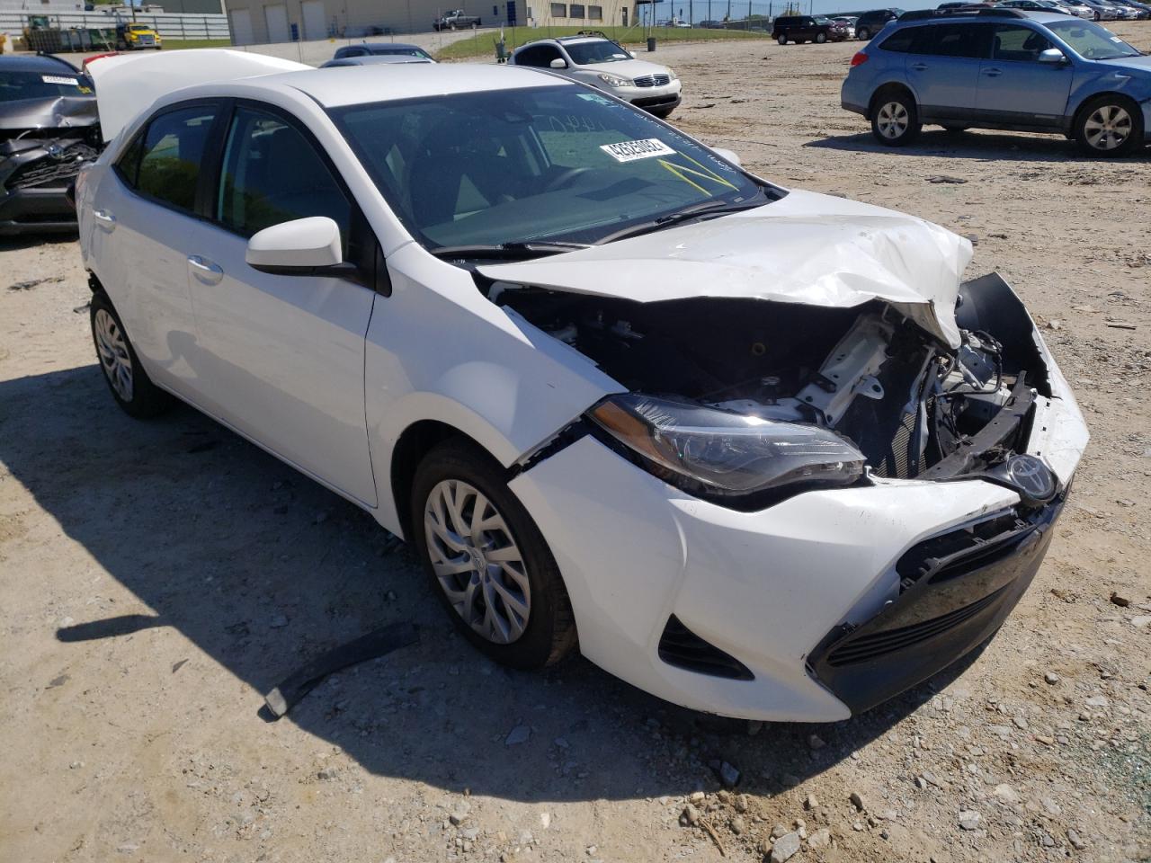 TOYOTA COROLLA L 2019 with VIN 2T1BURHE9KC142891 - Photo from auction