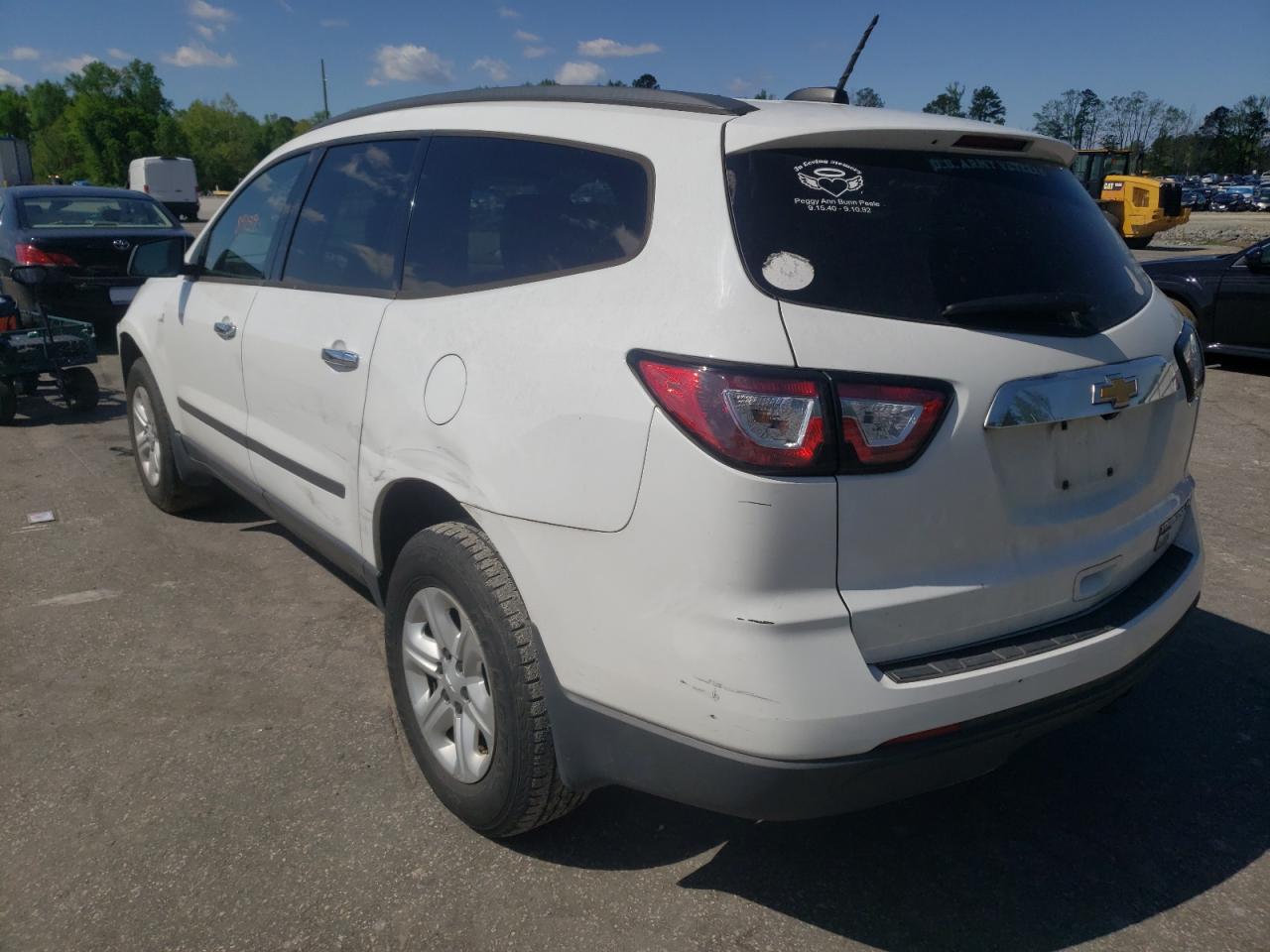 Photo 3 from auction – 2016 CHEVROLET TRAVERSE L with VIN 1GNKRFKD3GJ135888