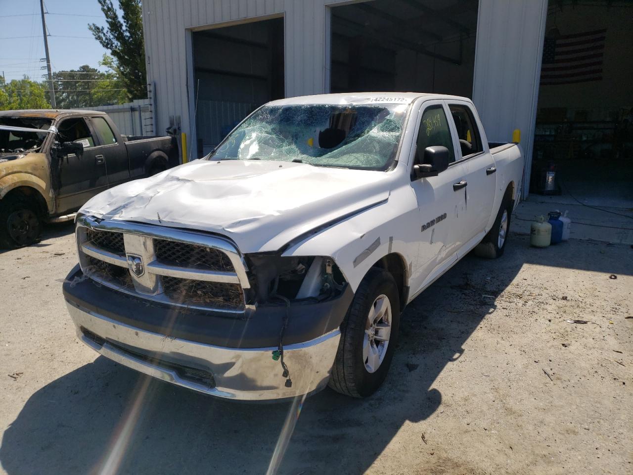 Photo 2 from auction – 2012 DODGE RAM 1500 S with VIN 1C6RD6KPXCS153123