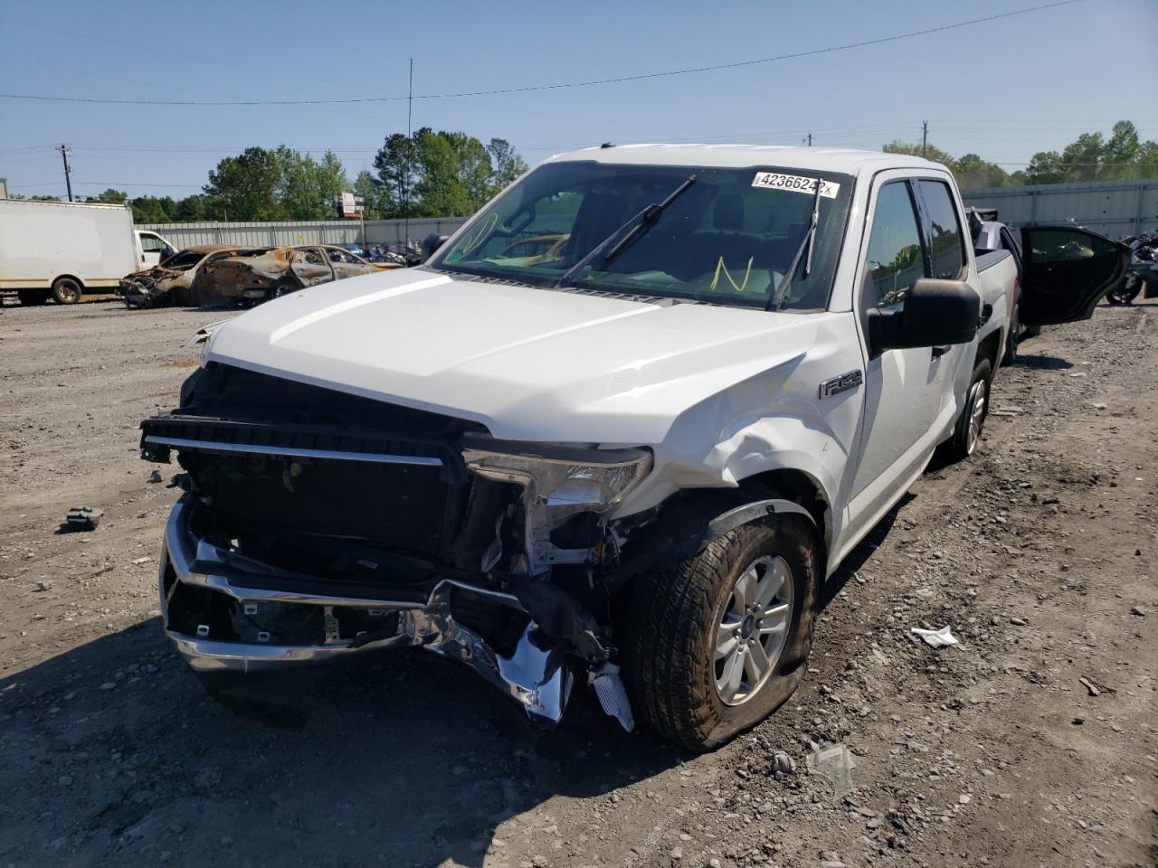 Photo 2 from auction – 2018 FORD F150 SUPER with VIN 1FTEW1C56JFC64937