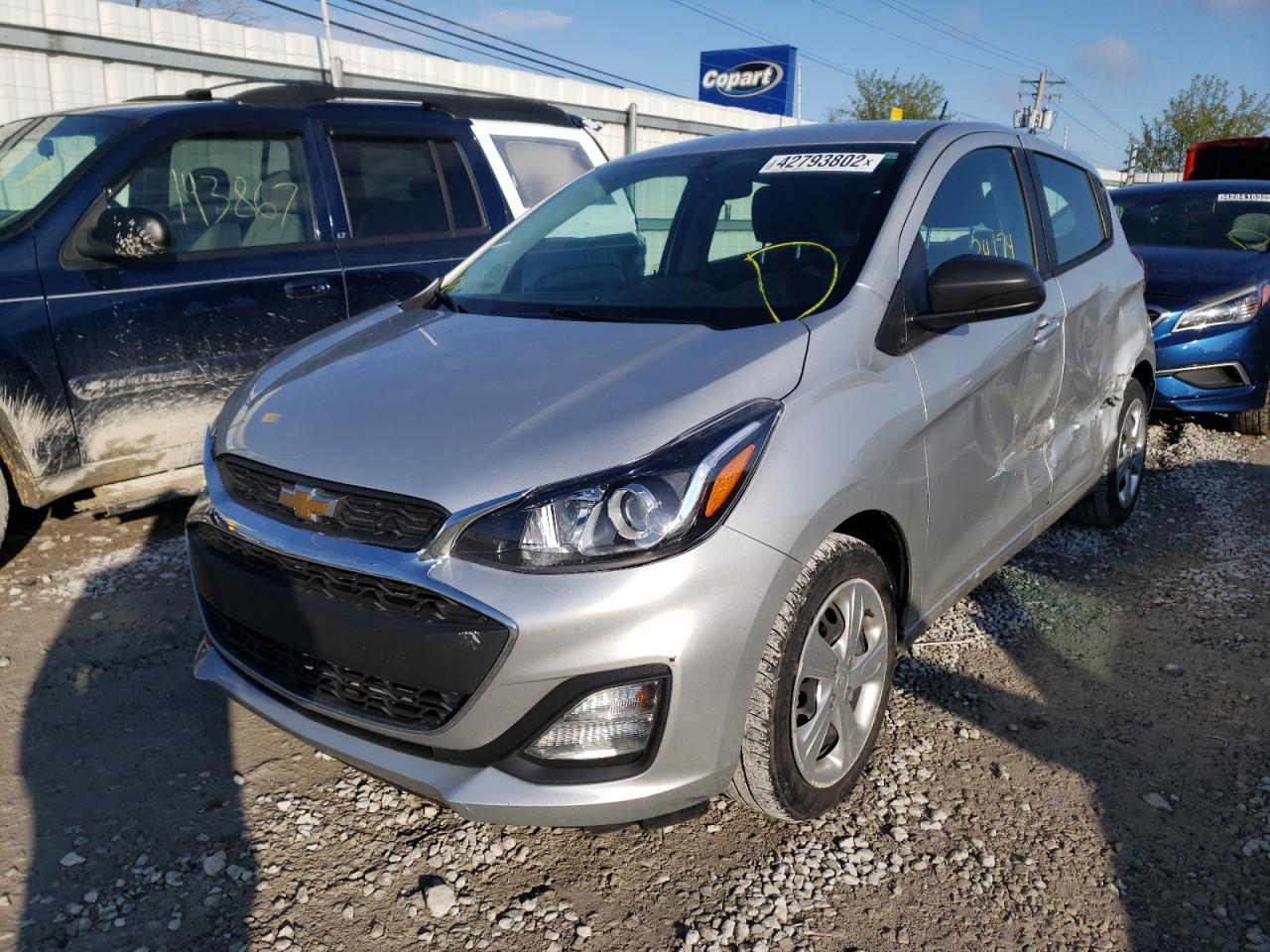Photo 2 from auction – 2021 CHEVROLET SPARK LS with VIN KL8CB6SA8MC701365