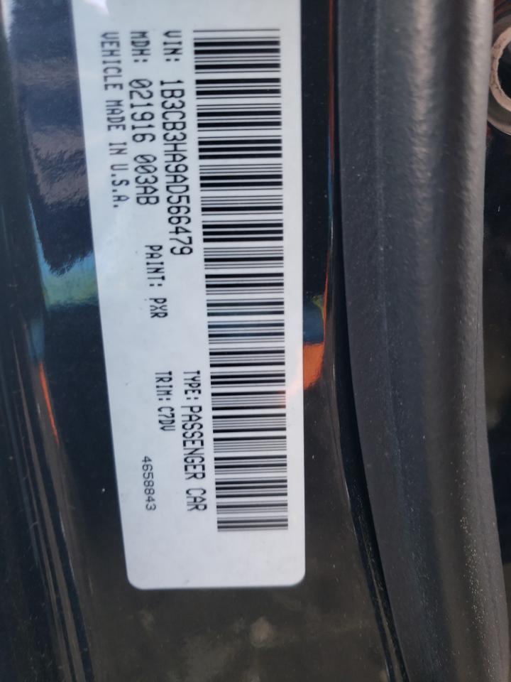Photo 10 from auction – 2010 DODGE CALIBER MA with VIN 1B3CB3HA9AD566479