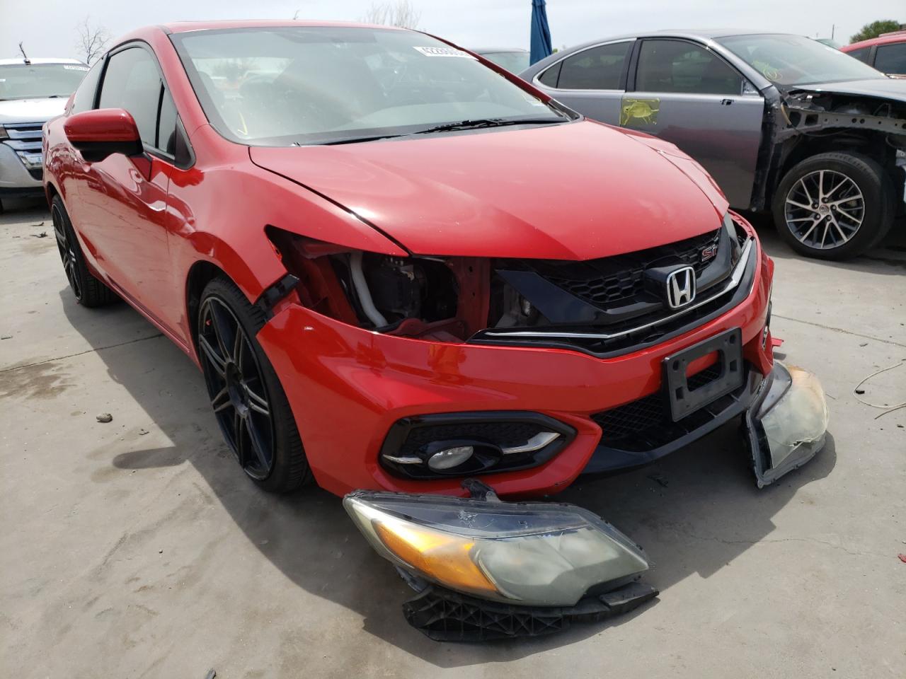 HONDA CIVIC SI 2014 with VIN 2HGFG4A58EH700778 - Photo from auction