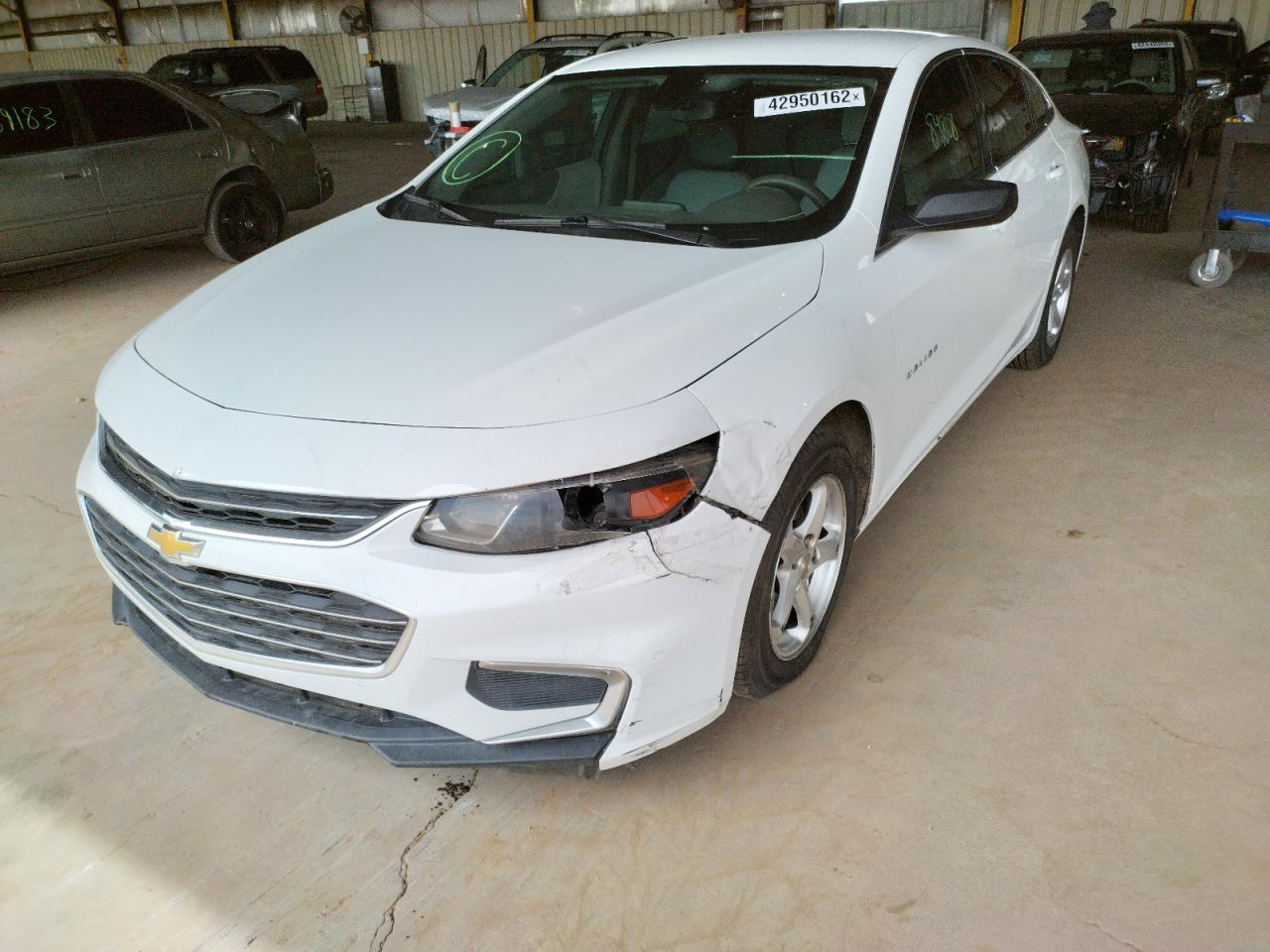 Photo 2 from auction – 2016 CHEVROLET MALIBU LS with VIN 1G1ZB5ST0GF222141