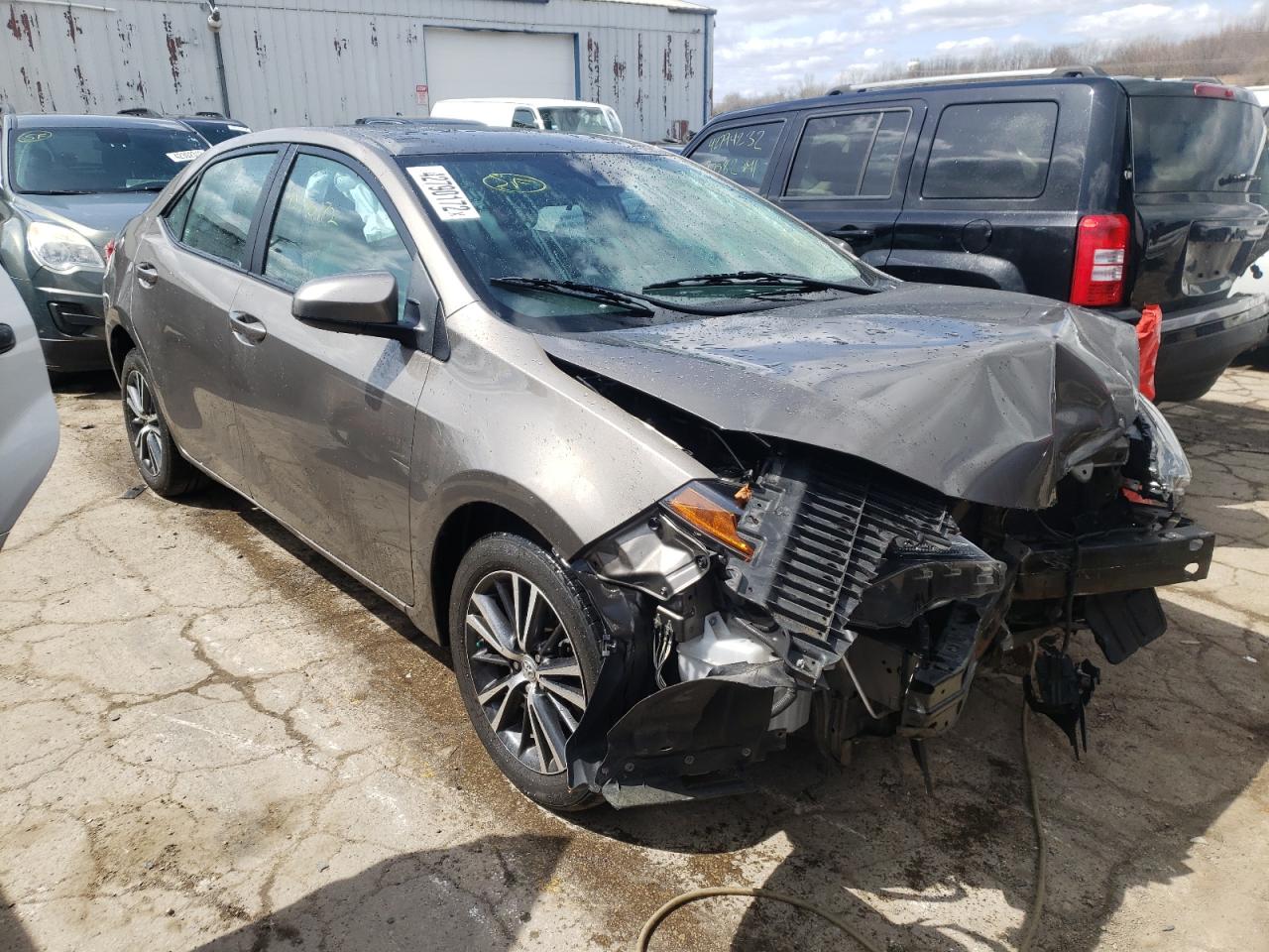 TOYOTA COROLLA L 2017 with VIN 2T1BURHE6HC774109 - Photo from auction