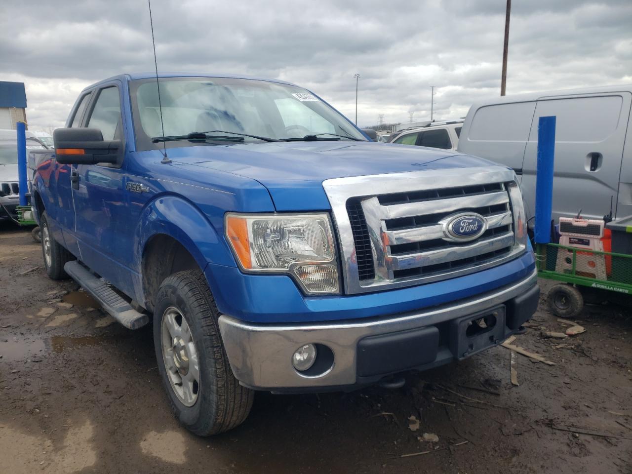 FORD F150 SUPER 2010 with VIN 1FTEX1E84AFC86066 - Photo from auction