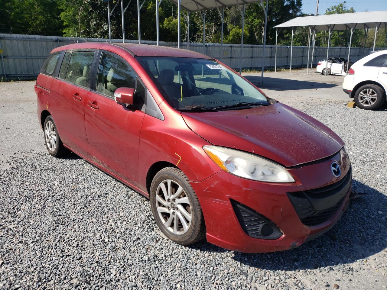 MAZDA 5 2013 with VIN JM1CW2BL4D0154294 - Photo from auction