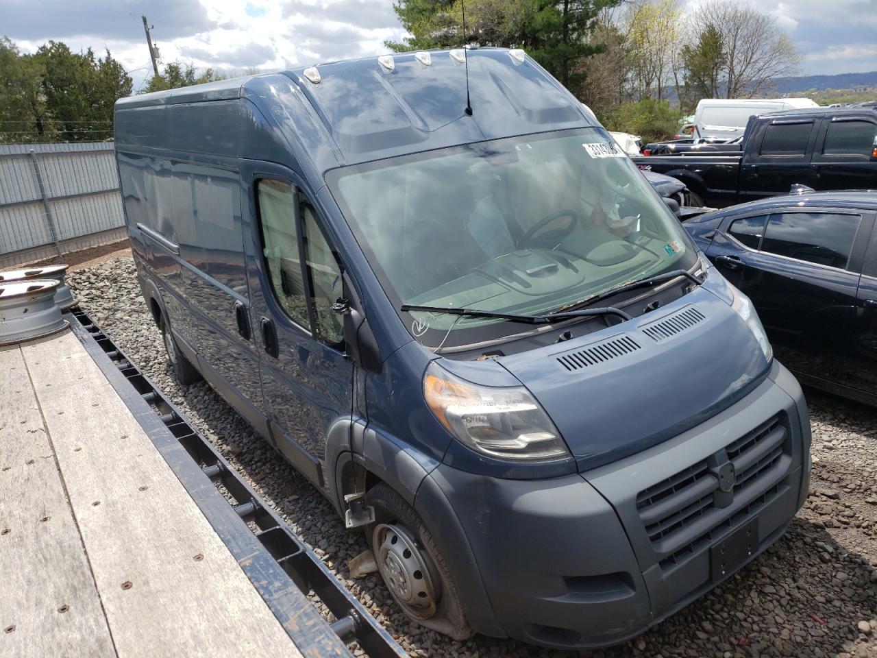 RAM PROMASTER 2018 with VIN 3C6TRVDG3JE159215 - Photo from auction