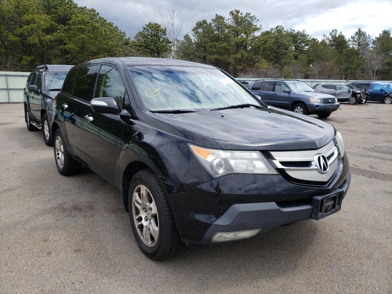 ACURA MDX 2009 with VIN 2HNYD28249H509911 - Photo from auction