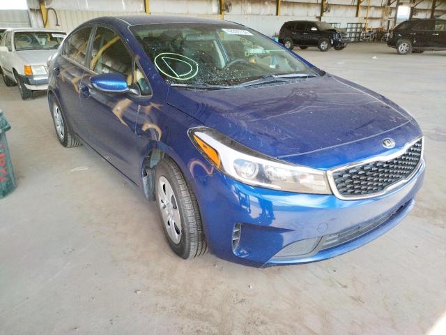 KIA FORTE LX 2017 with VIN 3KPFL4A72HE081803 - Photo from auction