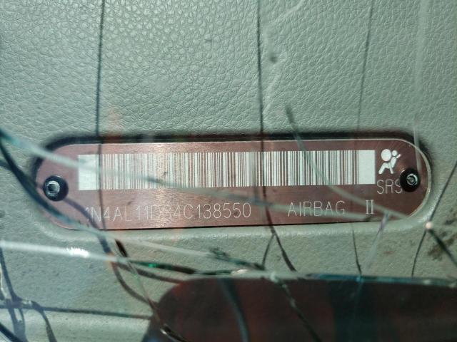 Photo 10 from auction – 2004 NISSAN ALTIMA BAS with VIN 1N4AL11D34C138550