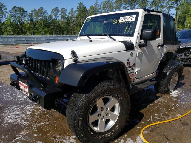 Photo 2 from auction – 2012 JEEP WRANGLER with VIN 1C4AJWAGXCL157490