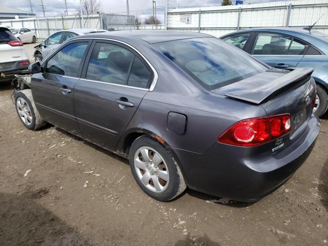 Photo 3 from auction – 2007 KIA OPTIMA LX with VIN KNAGE123175131302