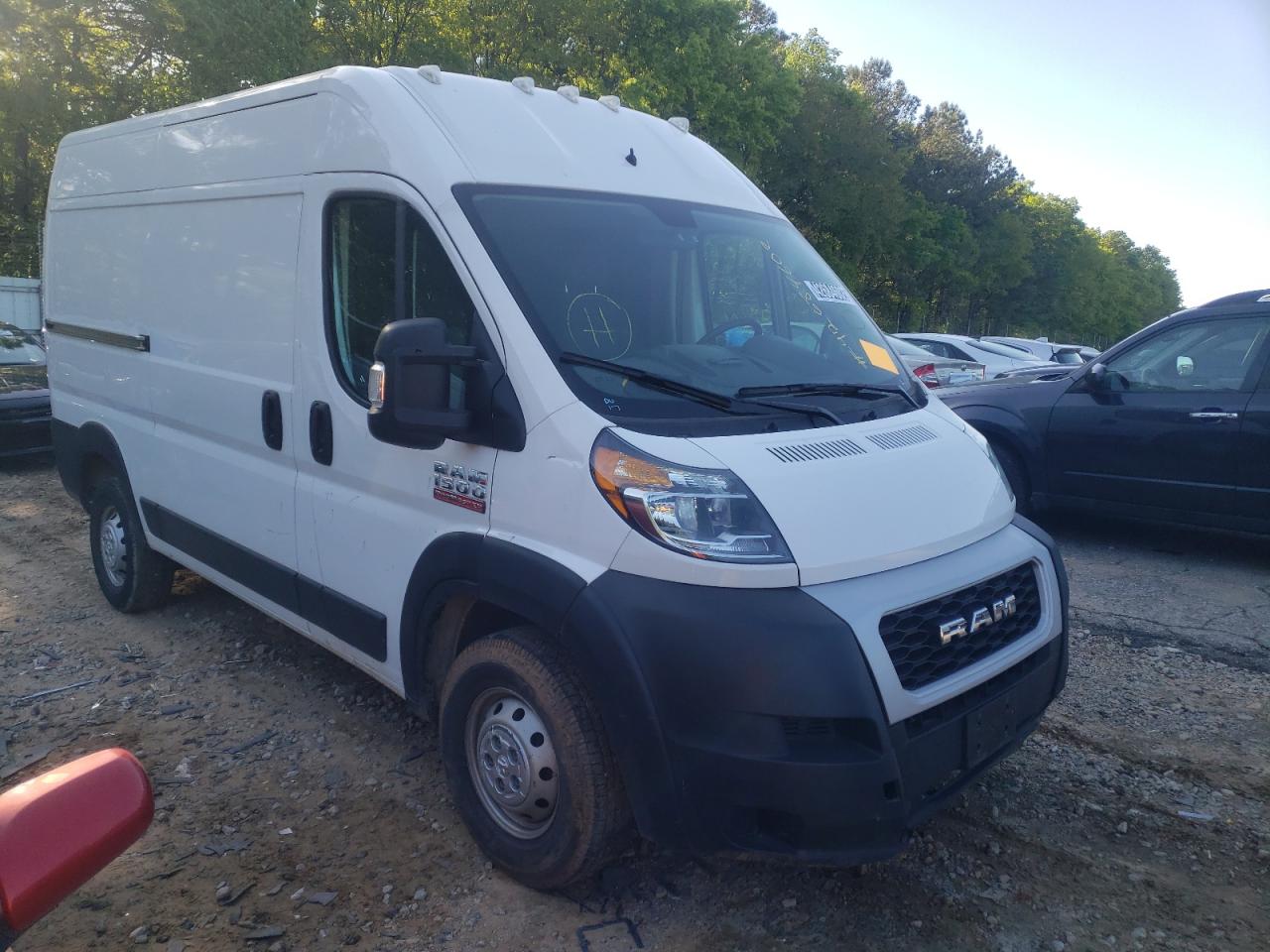 RAM PROMASTER 2019 with VIN 3C6TRVBG6KE549407 - Photo from auction