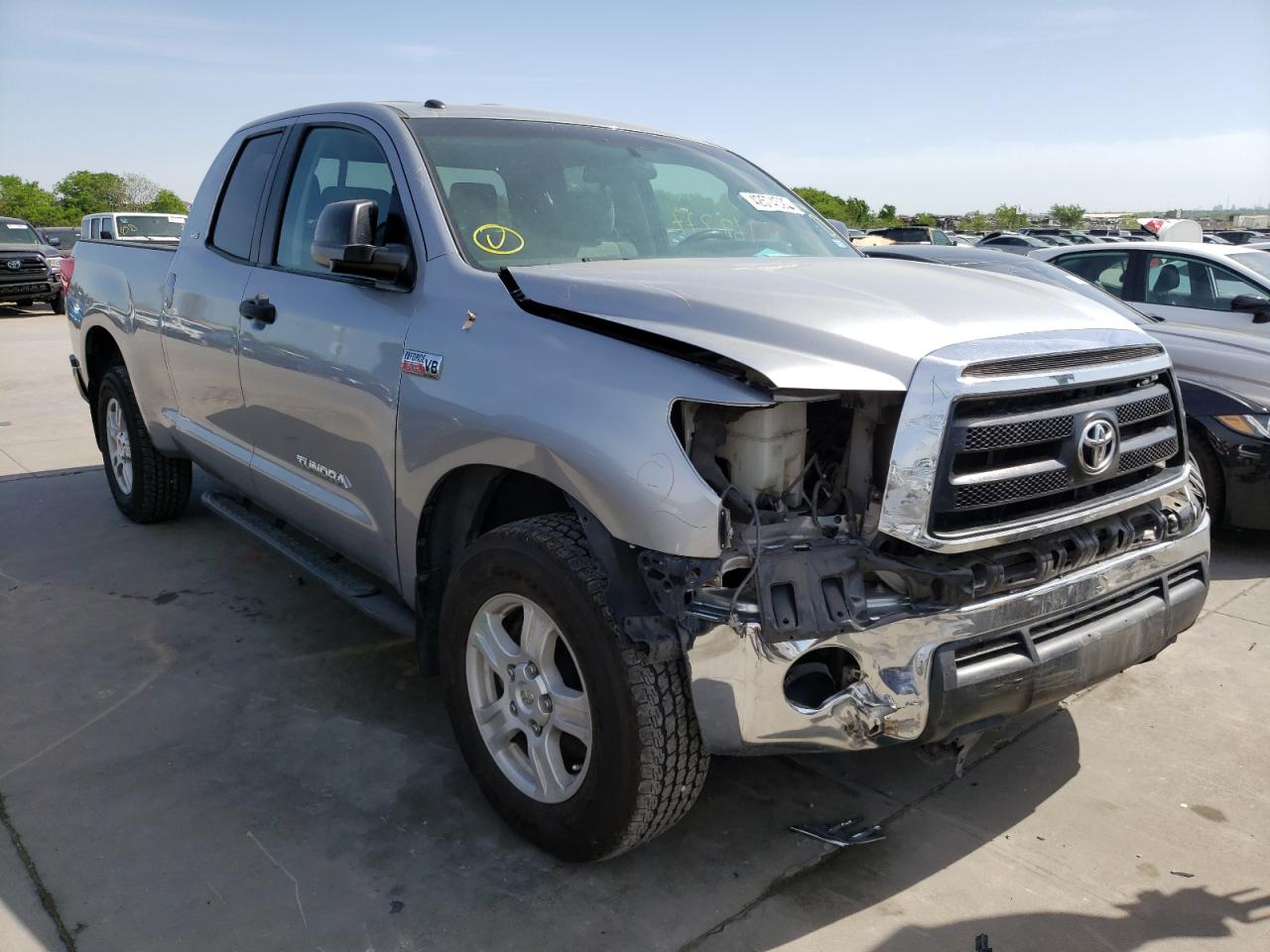 TOYOTA TUNDRA DOU 2010 with VIN 5TFRY5F11AX080463 - Photo from auction